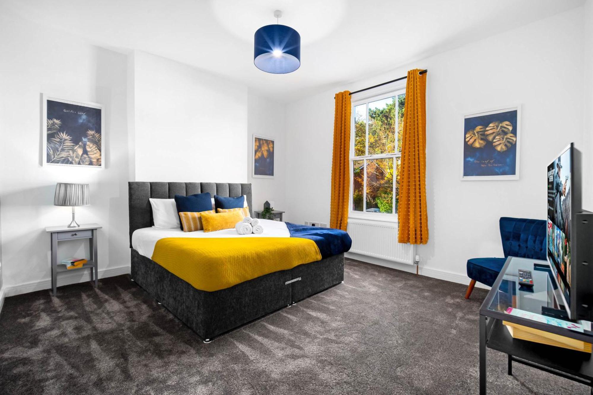 Large Modern Apartment - High-Speed Wifi - Netflix - Street Parking 3Br Birmingham Exterior foto